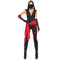  Déguisement ninja noir sexy luxe femme, fig. 1 