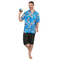  Déguisement touriste Hawaïen homme, fig. 1 