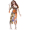  Déguisement zombie hippie femme Halloween, fig. 1 