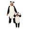  Panda-Kostüm Tier-Overall Einteiler für Kinder weiss-schwarz, fig. 1 