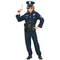  Déguisement policier bleu marine garçon, fig. 1 