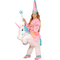  Déguisement princesse à dos de licorne gonflable fille, fig. 1 