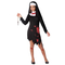  Blutiges Nonnen-Kinderkostüm Halloween-Kostüm schwarz-weiss-rot, fig. 1 