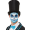  Kit maquillage et tatoo Dia de los Muertos bleu adulte, fig. 1 