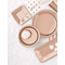  16 Assiettes en carton rose gold 23 cm, fig. 2 