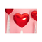  Ballon aluminium coeur rouge 45  cm, fig. 2 