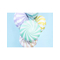  Ballon aluminium sucette menthe et blanc 45 cm, fig. 2 