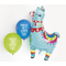  Ballon géant en aluminium lama bleu 90 cm, fig. 2 