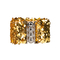  Ceinture à sequins dorée adulte, fig. 2 