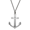  Collier ancre argentée adulte, fig. 2 