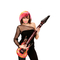  Guitare rock en flammes gonflable 105 cm, fig. 2 