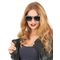  Lunettes rondes argent plastique adulte, fig. 2 