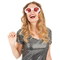 Lunettes rondes blanches plastique adulte, fig. 2 