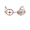  Lunettes rondes bronze Steampunk, fig. 2 