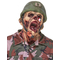  Masque latex soldat zombie adulte, fig. 1 