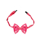  Noeud papillon rose avec sequins et LED clignotantes adulte, fig. 2 
