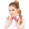  Noeud papillon rose avec sequins adulte, fig. 2 