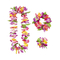 Set hawaï à fleurs adulte, fig. 2 
