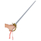  Sabre républicaine manche doré en plastique adulte 66 cm, fig. 2 