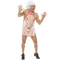  Humorvolle Penis-Schürze für Herren beige-weiss-rot, fig. 2 