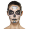  Kit tatuaggio ad acqua fiori blu Dia de los muertos per donna, fig. 2 