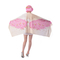  Déguisement Ailes d'ange poncho rose femme, fig. 2 