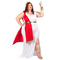  Déguisement grande taille déesse romaine à drapé femme, fig. 2 