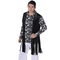  Déguisement hippie blanc et noir homme, fig. 2 