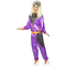 Déguisement jogging rétro violet femme, fig. 2 