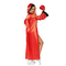  Déguisement luxe boxeuse rouge femme, fig. 2 