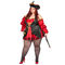  Déguisement Pirate rouge pour femme - Premium, fig. 2 