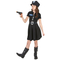  Déguisement policière robe noire fille, fig. 2 