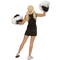  Déguisement pompom girl rose et noir femme, fig. 2 