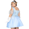  Déguisement princesse bleue grande taille femme, fig. 2 