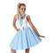  Déguisement années 50 bleu clair à pois femme, fig. 2 