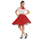  Jupe et foulard rouge à pois années 50 femme, fig. 2 