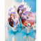  4 Pailles médaillons en carton La Reine des Neiges 2™, fig. 4 