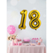  Ballon aluminium chiffre doré 85 cm, fig. 3 