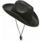  Chapeau cowboy noir adulte avec cordelette, fig. 1 