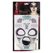  Kit tatuaggio ad acqua fiori blu Dia de los muertos per donna, fig. 3 