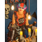  Tag der Toten-Verkleidung Halloween-Damenkostüm schwarz-rot, fig. 4 