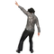  Costume disco per uomo argentato, fig. 3 
