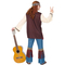  Costume hippie della pace uomo, fig. 4 