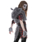  Déguisement loup garou luxe fille, fig. 3 