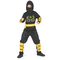  Déguisement ninja noir et jaune garçon, fig. 3 