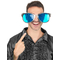  Lunettes géantes adulte argenté, fig. 3 
