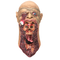  Maschera zombie terrificante adulto, fig. 3 