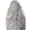  Geister-Perücke mit Wellen langhaarig Damen-Accessoire für Halloween weiss-grau, fig. 3 