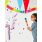  Einhorn-Pinata Spielzeug-Kindergeburtstag aus Pappkarton rosafarben-weiß 47 x 39 cm, fig. 3 