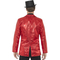  Disco-Jacke für Herren mit Pailletten in rot, fig. 3 